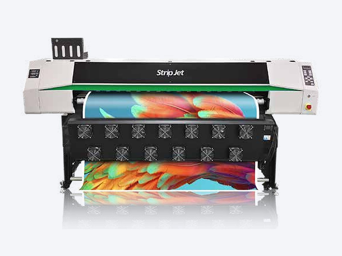 Impressora sublimática StripJet SJ 1804 TXpro de 1,8 metro com quatro cabeças