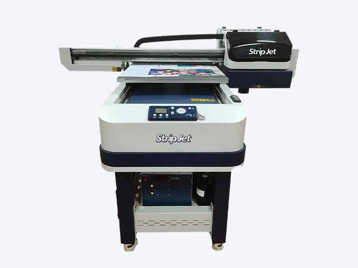 Impressora UV de mesa StripJet SJ-6090UVS de 60 por 90 centímetros